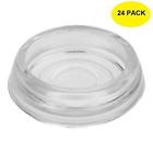 00-a00h-ah58 Inch Clear Glass Furniture Coasters Caster Cups By 646791195077