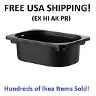 002.525.78 Ikea 8 Pack Trofast Storage Box Black 11 X X4 New Free Shipping 002.525.78 Ikea 8 Pack Trofast Storage Box Black 11 X X4 New Free Shipping