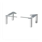 003.220.53 Lillangen Ikea Leg Stainless Steel 6 1 4 3 Pack 003.220.53 Lillangen Ikea Leg Stainless Steel 6 1 4 3 Pack