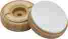00shepherd 3692 Shepherd Hardware 8pk 1.25 Wood Effect Slip N Grip Furniture Cup 039003036921