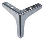 015645in Elegant Upholstery 5 Chrome Straight Metal Furniture Legs Set Of 4 015645in Elegant Upholstery 5 Chrome Straight Metal Furniture Legs Set Of 4