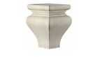 01706065hm1 Brown Wood Greco Roman Square Tulip Bun Foot Hard Maple 01706065hm1 Brown Wood Greco Roman Square Tulip Bun Foot Hard Maple