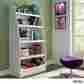 02274 Wood Book Shelf Bookcase Storage Kids 4 Shelves White Furniture Room Tier Small 791756202274 02274 Wood Book Shelf Bookcase Storage Kids 4 Shelves White Furniture Room Tier Small 791756202274