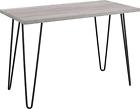 029986985125 Altra Owen Retro Desk Sonoma Oak Gunmetal Gray