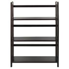 030159330208 Casual Home 3 Shelf Folding Stackable Bookcase Natural 030159330208 Casual Home 3 Shelf Folding Stackable Bookcase Natural