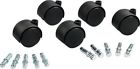 034238236221 N A Master Caster Duet Deluxe Casters Hard Wheel For Use On Carpet 5pk