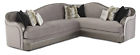 03823-silvr-00 03812-silvr-00 Aico Furniture Hollywood Swank Sectional Set In Silver 03823-silvr-00 03812-silvr-00 Aico Furniture Hollywood Swank Sectional Set In Silver
