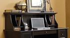 042666610964 Sauder Edge Water Hutch Estate Black Finish