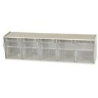 06705 Akro-mils Tiltview Horizontal Plastic 032903009729