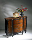 0674104 Butler Specialty Ty Three Drawer Console Cabinet In Caf Noir 0674104 Butler Specialty Ty Three Drawer Console Cabinet In Caf Noir