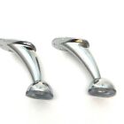 08.02.029-110-pc Gliderite Hardware Contemporary Steel Furniture Leg Curved Rounded Foot Polished 08.02.029-110-pc Gliderite Hardware Contemporary Steel Furniture Leg Curved Rounded Foot Polished