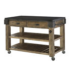 090-763 Hammary Hidden Treasures Kitchen Island 090-763 Hammary Hidden Treasures Kitchen Island