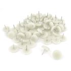 1.8mm Uxcell 70 Chair Table Feet Nail Pad Nail-on Glide Floor Protector White 1.8mm Uxcell 70 Chair Table Feet Nail Pad Nail-on Glide Floor Protector White