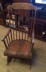 10019 Vintage Local Nichols Stone Cherry Rocking York U Chair City 10019 Vintage Local Nichols Stone Cherry Rocking York U Chair City