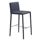 100244 Zuo Confidence Counter Chair Black 100244 Zuo Confidence Counter Chair Black