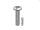 100402 Ikea 4 Male Screws Besta 100402 Ikea 4 Male Screws Besta