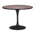 100438 Zuo Metal Dining Table In Distressed Natural Finish 842896106363 100438 Zuo Metal Dining Table In Distressed Natural Finish 842896106363