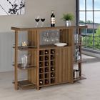 100439 Coaster Furniture Bottle Wine Cabinet With Glass Storage 100439 Coaster Furniture Bottle Wine Cabinet With Glass Storage