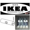 100507 Ikea Cross Dowel Nut Sleeve Part 100507 Ikea Cross Dowel Nut Sleeve Part