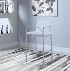 104877 Coaster Contemporary Chrome Bar Stool Quilted Upholstered Seat 021032380151 104877 Coaster Contemporary Chrome Bar Stool Quilted Upholstered Seat 021032380151