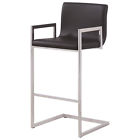 104916 Coaster Contemporary Chrome Bar Stool With Upholstered Seat 021032379681 104916 Coaster Contemporary Chrome Bar Stool With Upholstered Seat 021032379681