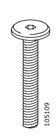 105109 10509 Ikea Hex Flat Head Metric Screws Length Part 105109 10509 Ikea Hex Flat Head Metric Screws Length Part