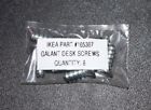 105307 Ikea Lot Of Genuine Galant Desk Screws Part 105307 Ikea Lot Of Genuine Galant Desk Screws Part