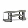 11058gyw-bk Furinno Low Tv Stand Wide Entertainment Center Modern Living Room