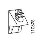 110678 Ikea Drawer Base Pin Back Fitting With Screw Part 110678 Ikea Drawer Base Pin Back Fitting With Screw Part