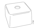 117360 113952 Ikea Manstad Sofa Replacement Brown Plastic Square Leg Part 117360 113952 Ikea Manstad Sofa Replacement Brown Plastic Square Leg Part