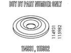 115982 114931 Ikea Besta Or Washer Beveled Part Small Metal Rings 115982 114931 Ikea Besta Or Washer Beveled Part Small Metal Rings