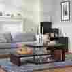 120277 0277 Us Furniture Co Modern Coffee Table Brown Wood Multi Level Contemporary Storage Space Veneer Top 708215120277 120277 0277 Us Furniture Co Modern Coffee Table Brown Wood Multi Level Contemporary Storage Space Veneer Top 708215120277