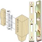 130607 Platte River Hardware Furniture Bed Rail Fasteners 130607 Platte River Hardware Furniture Bed Rail Fasteners