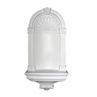 13247 The Renovators Supply Niche White Urethane Wall Mount 096962345525 13247 The Renovators Supply Niche White Urethane Wall Mount 096962345525