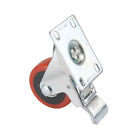 140642 Woodriver Caster Double Locking Swiveling With Hole Mounting 844788023666