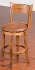 1423ds-24 Sunny Designs Sedona Rustic Oak Swivel Bar Stool 0741360750951