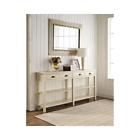 149-534 Powell Farmhouse Console Table Cream Crackle 149-534 Powell Farmhouse Console Table Cream Crackle