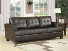 15060 Acme Diamond Bonded Leather Sofa Sleeper In Brown 15060 Acme Diamond Bonded Leather Sofa Sleeper In Brown