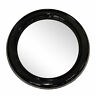 15195-01 Sagebrook Home Contemporary Metal Round Mirror With Black 603765801976