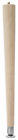 2516 16-inch Waddell Manufacturing Round Taper Table Leg