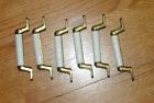 Kbc1609 1609 Kbc Dresser Drawer Handles Knobs Pulls Hardware Brass White Ceramic