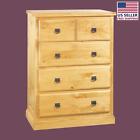 197310 The Renovators Supply Dresser Unfinished Pine Stafford 4 Drawer Chest Kit 096962383596