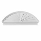 19735 The Renovators Supply Half Round Door Pediment White 096962383640 19735 The Renovators Supply Half Round Door Pediment White 096962383640