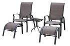 Kts7377 199482 Courtyard Creations Verona Sling Chat Set Brown Pieces 052088016657 Kts7377 199482 Courtyard Creations Verona Sling Chat Set Brown Pieces 052088016657
