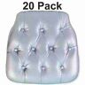 20-sz-tuft-sil-gg Flash Furniture Hard Silver Tufted Vinyl Chiavari Chair 889142008903 20-sz-tuft-sil-gg Flash Furniture Hard Silver Tufted Vinyl Chiavari Chair 889142008903