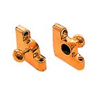 21952 The Renovators Supply Pair Carpet Rod Brackets Solid Brass Ball End Cap 096962415617