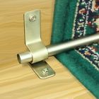 22115 The Renovators Supply Brushed Satin Nickel Stair Carpet 671839622932 22115 The Renovators Supply Brushed Satin Nickel Stair Carpet 671839622932