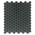 22314 The Renovators Supply Black Matte Porcelain Mosaic Hexagon 671839627746 22314 The Renovators Supply Black Matte Porcelain Mosaic Hexagon 671839627746
