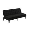 2241019we Mainstays Memory Foam Pillow Top Futon Cupholder Black 029986224163 2241019we Mainstays Memory Foam Pillow Top Futon Cupholder Black 029986224163