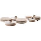 238139 Shepherd Hardware Almond Felt Set Glide 009326204949 238139 Shepherd Hardware Almond Felt Set Glide 009326204949